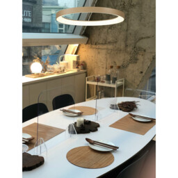 Niseko II Ring Pendant 90cm 66W LED, 2700K-5000K Tuneable, 5440lm, Remote Control, Gold, 3yrs Warranty - thumbnail 3