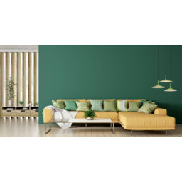 Calice 48cm Rise And Fall Pendant, 16W LED, 3000K, 1200lm, Green/White, 3yrs Warranty - thumbnail 3