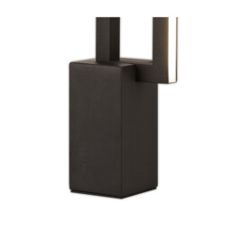 Mural Table Lamp, 18W LED, 3000K, 1380lm, IP20, Matt Black, 3yrs Warranty - thumbnail 3