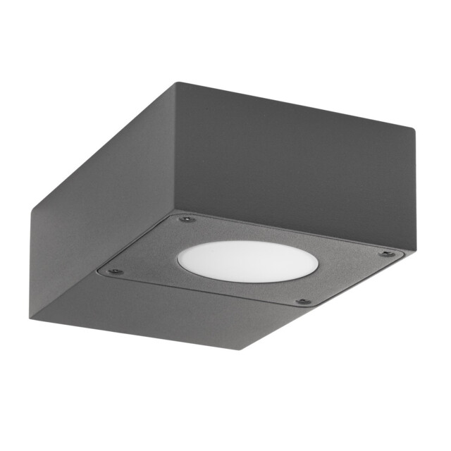 Apollo Outdoor Down Wall Lamp Dark Grey Aluminium LED 5W 522Lm 3000K IP54 - image 1