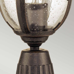 Cleveland Outdoor Pedestal Light Weathered Bronze, IP44 - thumbnail 3
