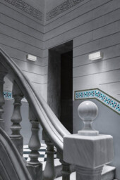 Lia 1 Light Up & Down Wall Light White, E27 - thumbnail 2
