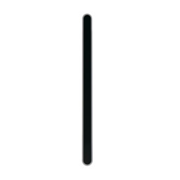Bordo LED Outdoor Wall Lamp, Length 1200mm, Black - thumbnail 2