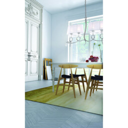 Louise Oval White Organza Shade Suitable For, M5280, 540/600x260mm - thumbnail 2