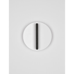 Nalu 20cm Flush Wall Lamp Sandy Black, White Triac Dimmable LED 15W 900lm 2700K - thumbnail 3