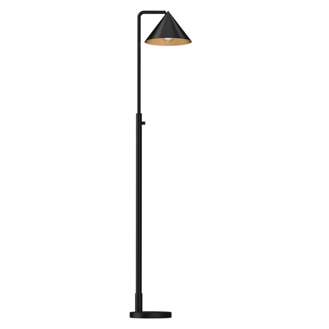 Alora Mood Remyck Floor Lamp Contemporary Matt Black 1x E27 - image 1