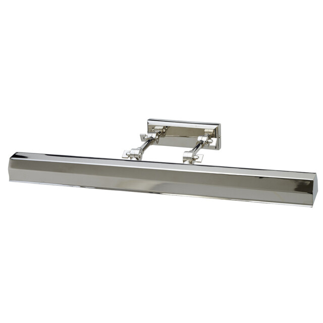 Chawton 4 Light Large Picture Wall Light Polished Nickel, E14 - image 1