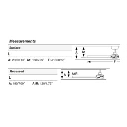 Rudder Recessed 132cm Ceiling Fan Matt White, Ash Wood Blades, 4 Blade Reversible - thumbnail 2