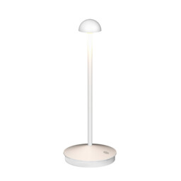 Vega Outdoor Portable Lamp White Matt LED 3000K IP54 Dimmable - thumbnail 1