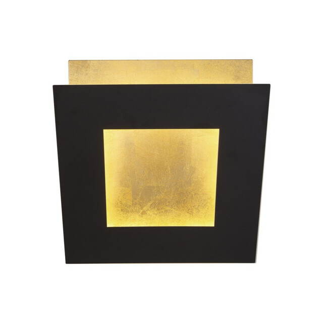 Dalia 22cm Wall Lamp, 24W LED, 3000K, 1680lm, Gold/Black, 3yrs Warranty - image 1