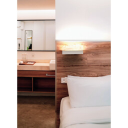 Hanok Wall Lamp 110°, 38W LED, 3000K, 2850lm, White, 3yrs Warranty - thumbnail 3