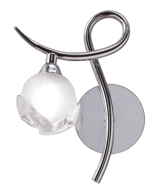 Fragma Wall Lamp Left Switched 1 Light G9, Polished Chrome - image 1