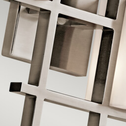 City Lights 2 Light Indoor Wall Light Classic Pewter, G9 - thumbnail 3