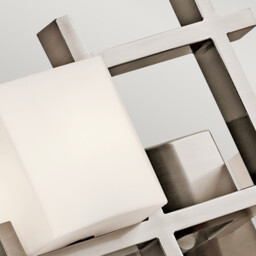 City Lights 2 Light Indoor Wall Light Classic Pewter, G9 - thumbnail 2