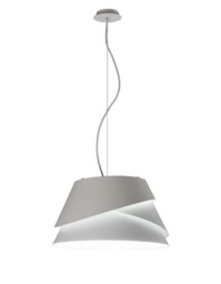 Alboran Dome Ceiling Pendant Large 3x40W (No Inc), Alumimium, Iron - thumbnail 1