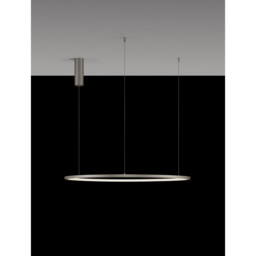 Tarquin Integrated LED Pendant Ceiling Light Champagne Silver Aluminium LED 48W 2592Lm 3000K - thumbnail 2