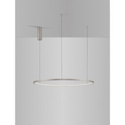 Tarquin Integrated LED Pendant Ceiling Light Champagne Silver Aluminium LED 48W 2592Lm 3000K - thumbnail 3