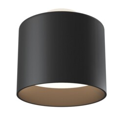 Planet Integrated LED Surface Mounted Ceiling Downlight Black - thumbnail 2
