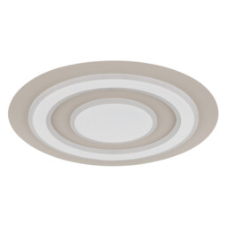 Jayden Semi Flush Ceiling Light Matt White LED 3000K - thumbnail 3