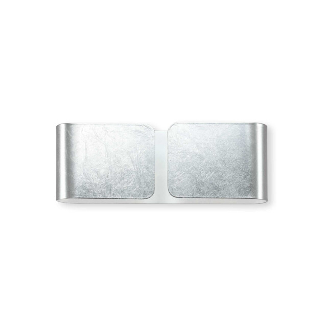 Clip 2 Light Indoor Small Wall Light Silver, G9
