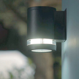 Magnus 1 Light Outdoor Wall Light Graphite IP44 - thumbnail 2
