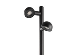 Brot Integrated LED Bollards Outdoor Ground Light Black, 2700K - thumbnail 2
