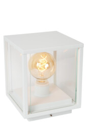 CLAIRE - Bollard light Outdoor - 1xE27 - IP54 - White - Special Offer - thumbnail 1