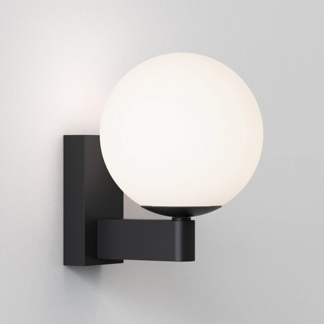 Sagara Bathroom Wall Lamp Matt Black IP44, G9 - image 1