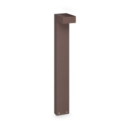Sirio 80cm Outdoor Bollard Coffee 1x LED 1100lm 3000K IP65 - thumbnail 1