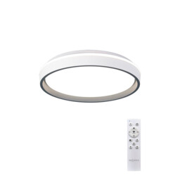 Verona 40cm Round Ceiling 40W LED With Remote Control 2700K-5000K, 5400lm, Grey, 3yrs Warranty