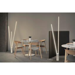Vertical Floor Lamp, 40W LED, 3000K, 2400lm, Dimmable, White, 3yrs Warranty - thumbnail 5