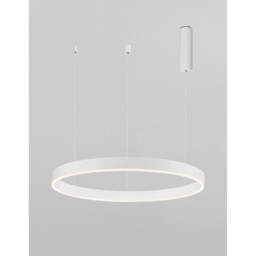 Motif Integrated LED Pendant Ceiling Light Sandy White Aluminium LED 40W 2800Lm 3000K - thumbnail 5