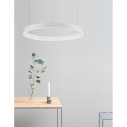 Motif Integrated LED Pendant Ceiling Light Sandy White Aluminium LED 40W 2800Lm 3000K - thumbnail 2