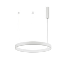 Motif Integrated LED Pendant Ceiling Light Sandy White Aluminium LED 40W 2800Lm 3000K - thumbnail 1