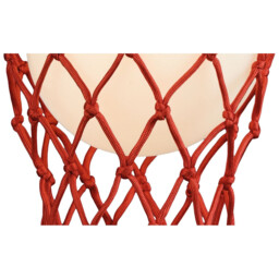 Basketball Wall Lamp, 1 x E27, Matt Red - thumbnail 5