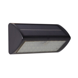 Solar LED Wall Light with PIR Sensor Black - thumbnail 3