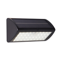 Solar LED Wall Light with PIR Sensor Black