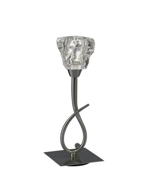 Iku Table Lamp 1 Light G9, Satin Nickel - image 1