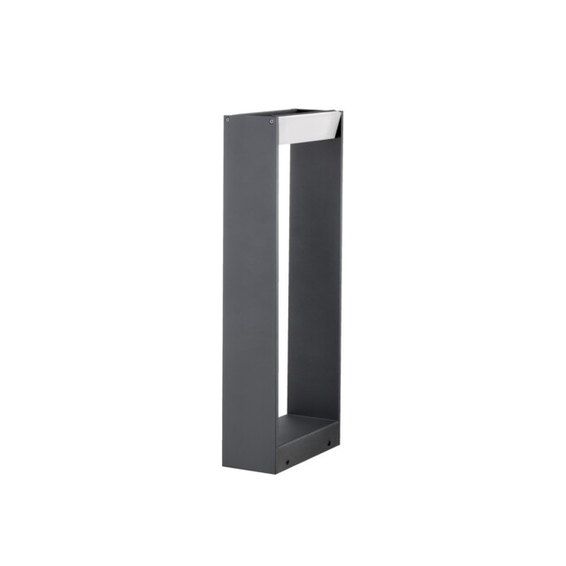 Twin 2 Light Outdoor Bollard Dark Grey Aluminium LED 2x5W 600Lm 3000K Rotation 0-90o IP54 - image 1