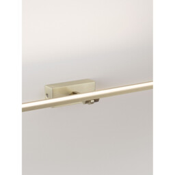 Marel Bathroom Over Mirror Light Brushed Gold LED 12W 780lm IP44 3000-4000K CCT - thumbnail 2