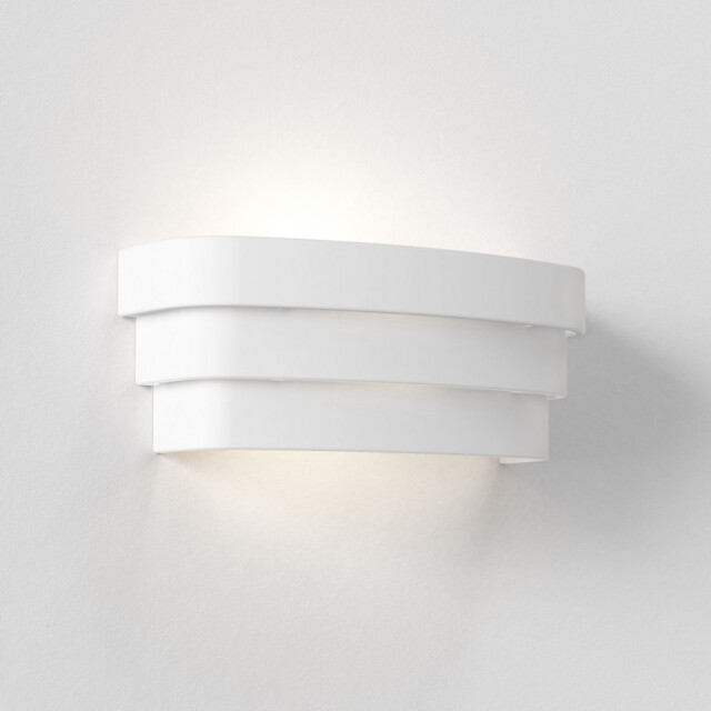 Amas 320 Curved 3 Layered Wall Light Ceramic - image 1