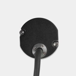 Bat Outdoor LED Recessed Wall Light Round White IP65 2.2W 2700K - thumbnail 3