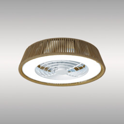Polinesia Nautica Mini 55W LED Dimmable Ceiling Light With Built-In 25W DC Reversible Fan, Beige Oscu, 3800lm, 5yrs Warranty - thumbnail 2