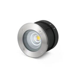 Suria LED Outdoor Recessed Spotlight Narrow Beam Angle Matt Nickel IP67