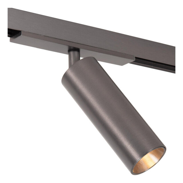 Lucide Premium LINIAL MOX Track - 1-circuit Track lighting system - 1xLED - Satin Gun Metal - image 1
