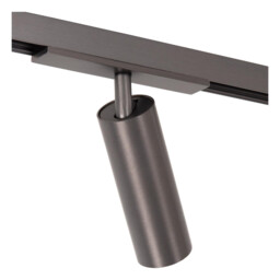 Lucide Premium LINIAL MOX Track - 1-circuit Track lighting system - 1xLED - Satin Gun Metal - thumbnail 2