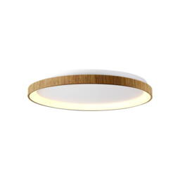 Niseko Ring Ceiling 78cm 58W LED, 3000K, 4700lm, Wood, 3yrs Warranty - thumbnail 1