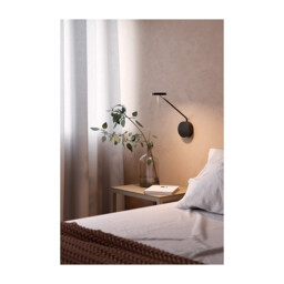 Invisible Reader Short Reading Wall Light Black, Tinted LED 10.5W CCT 2700-3000K Touch Dimming - thumbnail 2