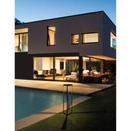 Surf 80cm Outdoor Bollard Anthracite 512Lm 3000K IP65 - thumbnail 2