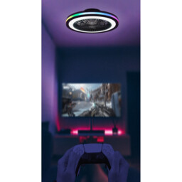 Gamer Ceiling 30W LED With Remote Control 3000K-6500K/RGB, 2000lm, White, 3yrs Warranty - thumbnail 5